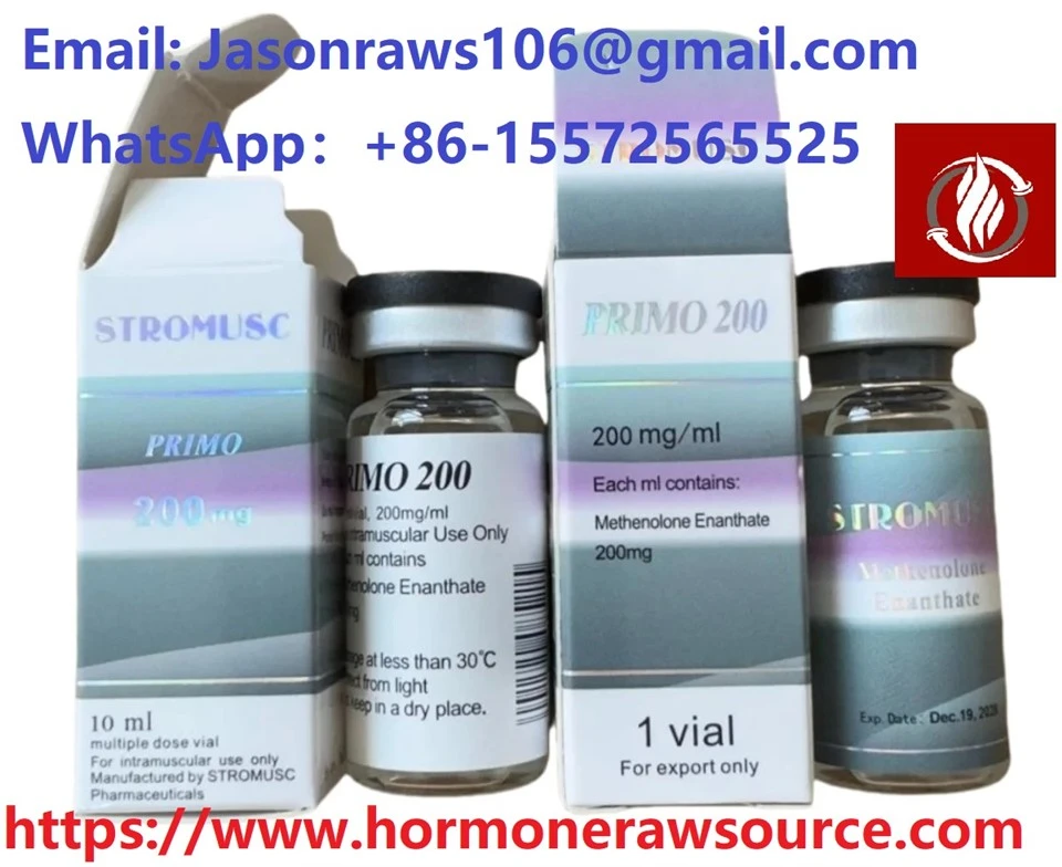 Premium zīmola STROMUSC Primobolan (methenolone enanthate) 200mg/ml kultūrisms CAS:303-42-4