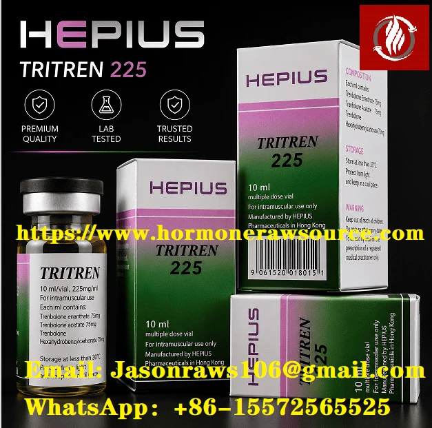 Premium zīmola STROMUSC TriTren (TRA75, TRE75, TRHex75) 225 mg/ml kultūrismam