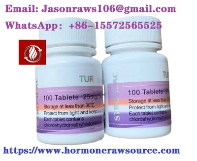 STROMUSC augstas kvalitātes Turinabol 25mg kultūrisms CAS:2446-23-3
